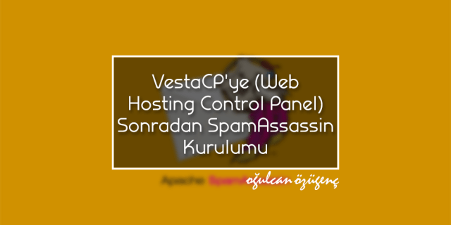 VestaCP'ye (Web Hosting Control Panel) Sonradan SpamAssassin Kurulumu